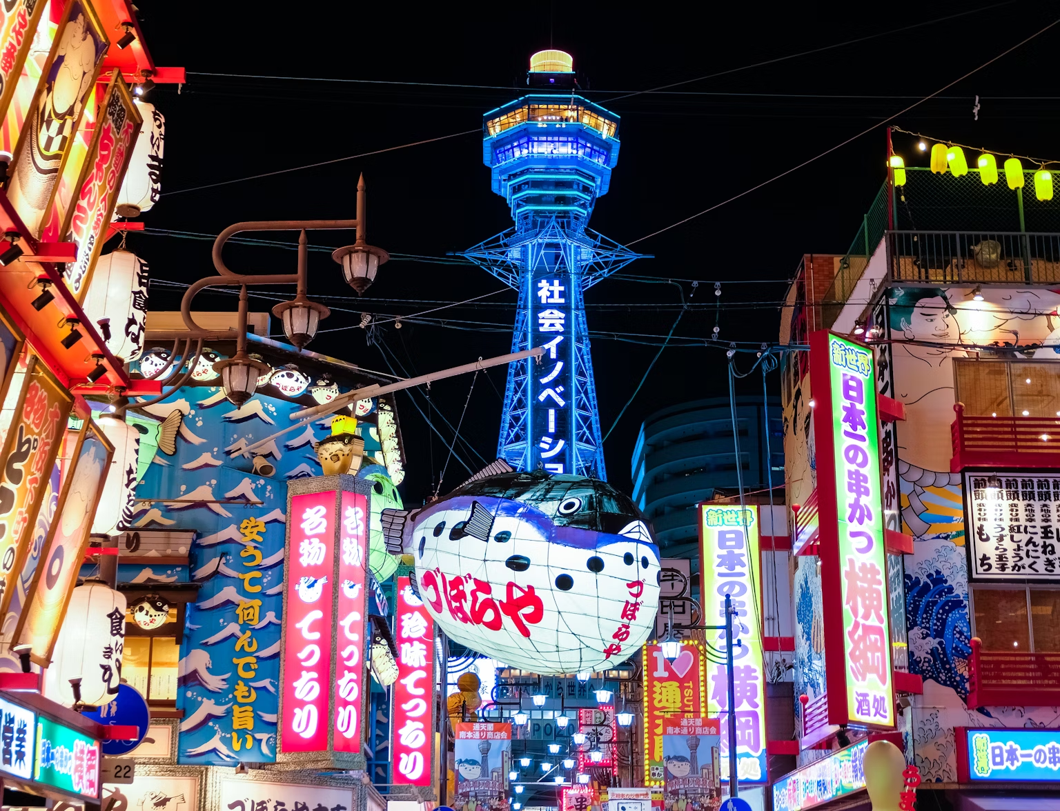 Things To Do In Osaka – Shinsekai & Tsutenkaku Tower