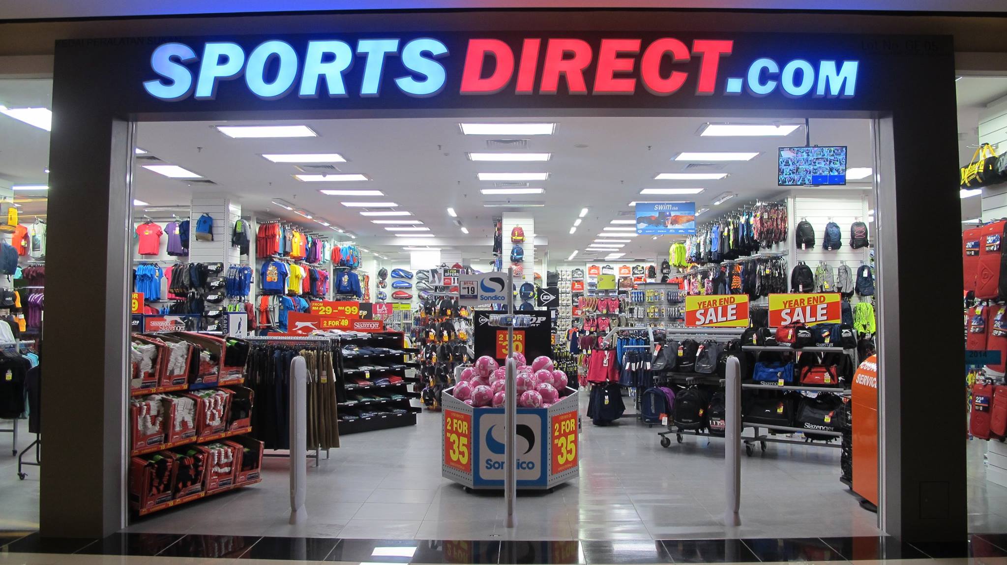 KSL city mall: sports direct
