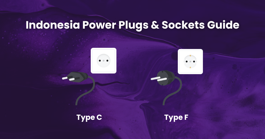 Indonesia Power Plug & Socket - Type C, Type F