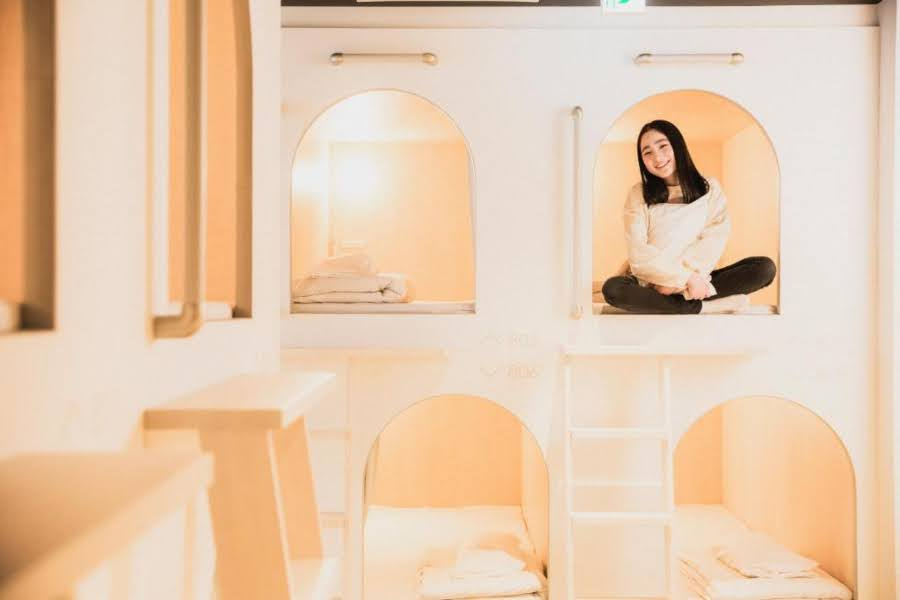 Sapporo, Hokkaido, Japan: Capsule Hotel City Cabin Susukino