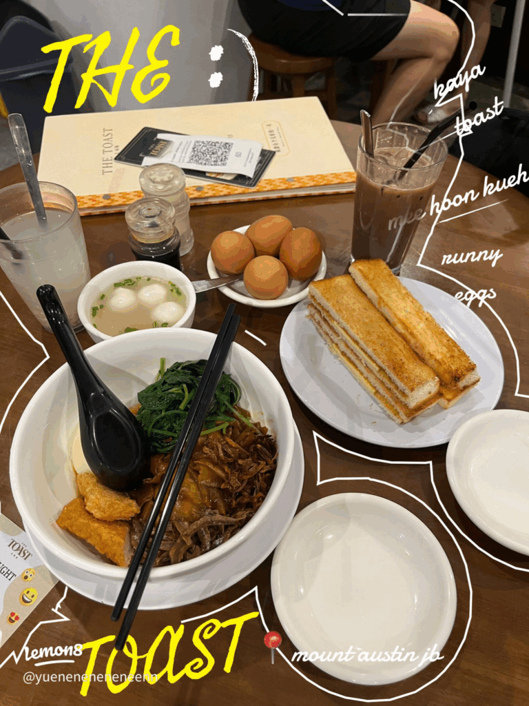 Best Breakfast in JB - The Toast