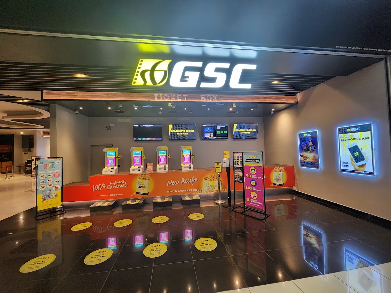 KSL city mall: GSC cinema