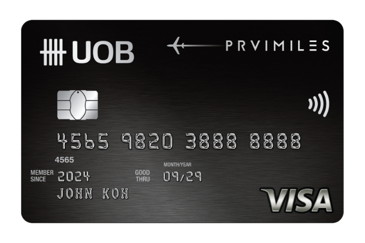 Best Miles Credit Card in Singapore - UOB PRIVI Miles Visa Card