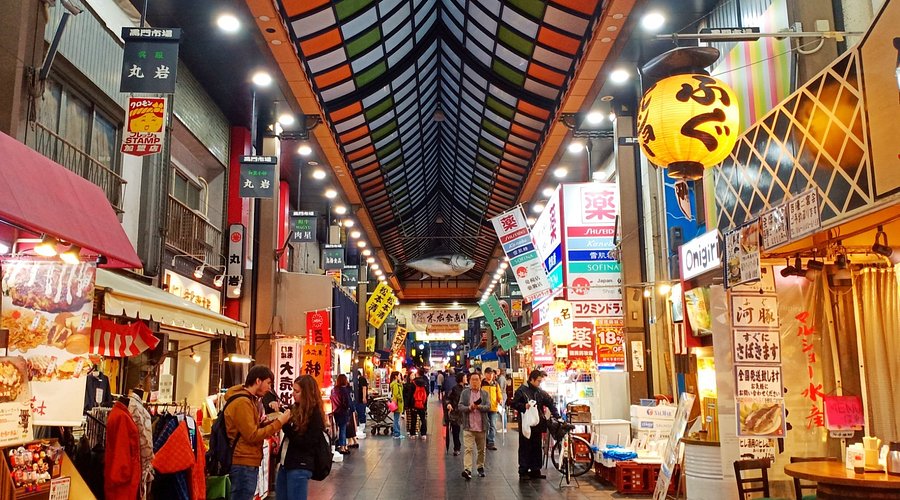 things to do in osaka: kuromon market