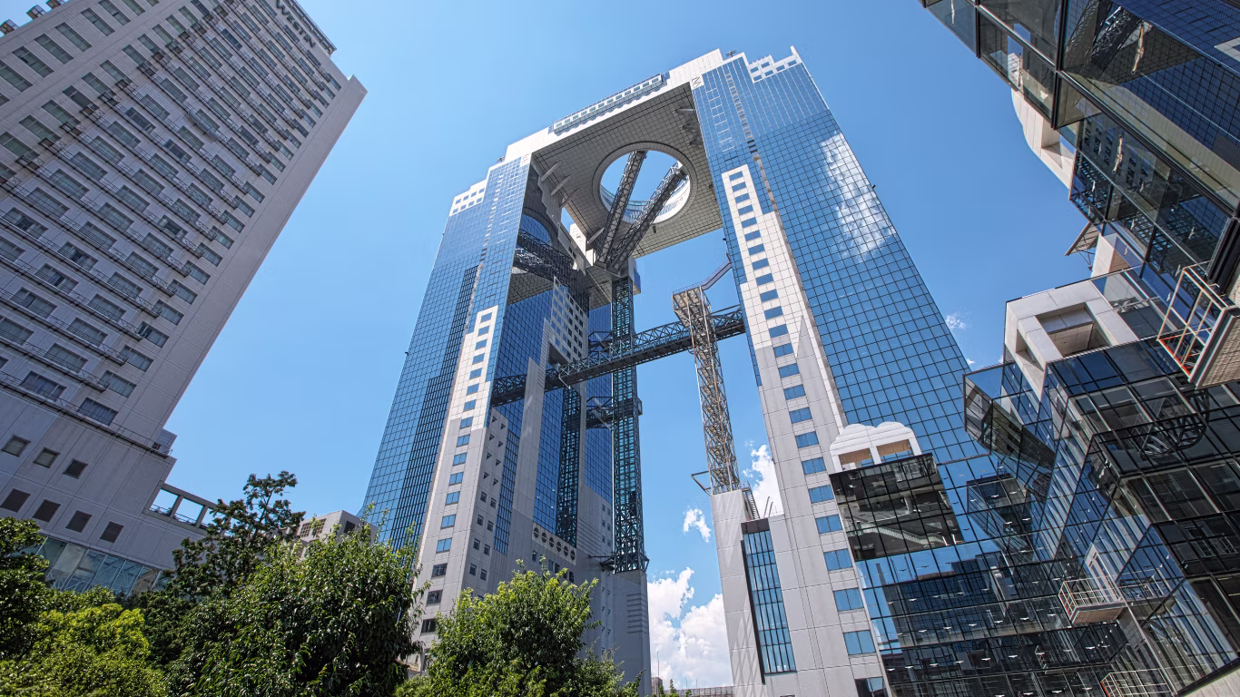 things to do in osaka: umeda sky building