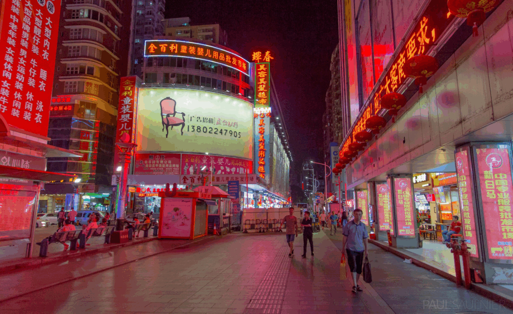 Things to do in Shenzhen at Night: Dongmen Pedestrian Street