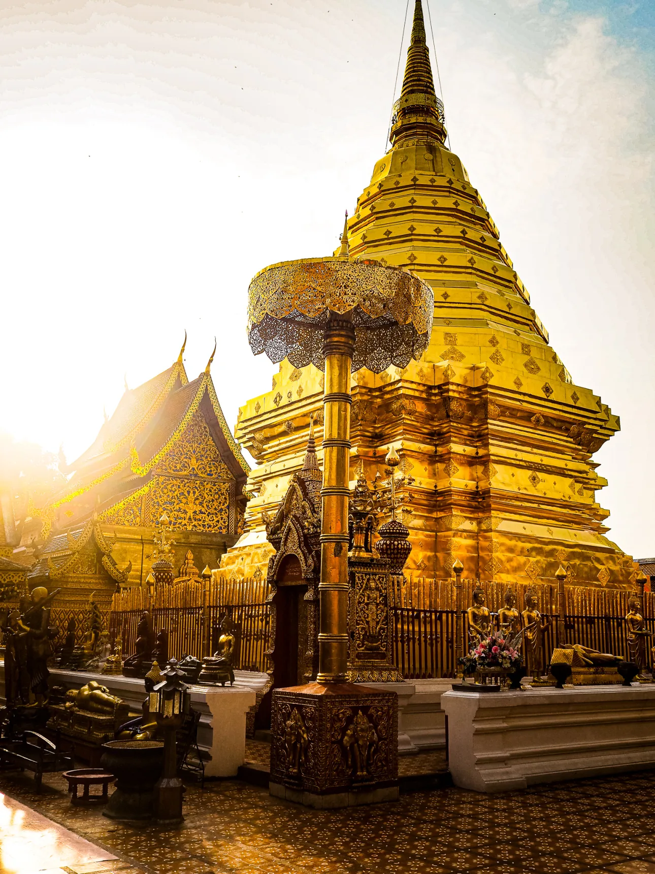 Things to Do in Chiang Mai Beyond the Lantern Festival: Sunrise at Doi Suthep