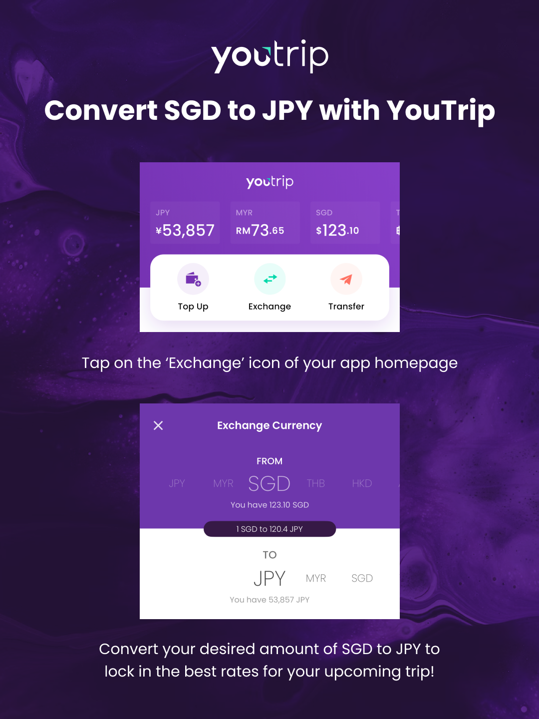 sgd to jpy with youtrip