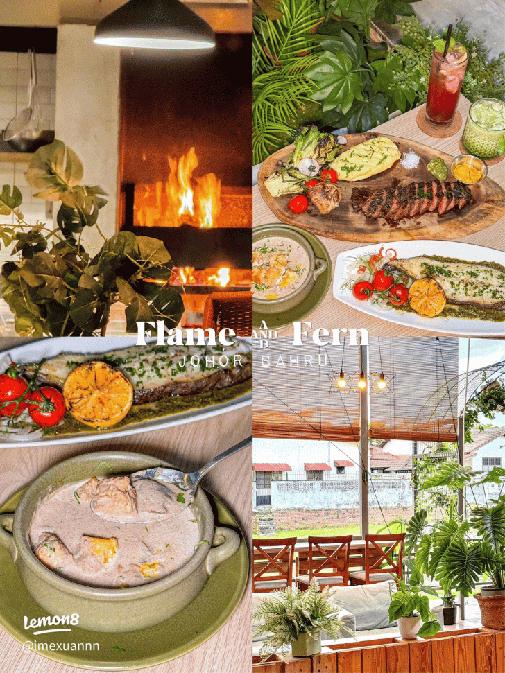 breakfast in jb: flame & fern