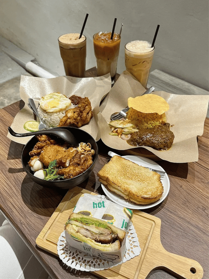 breakfast in jb: coffee & friends kopitiam nanyang