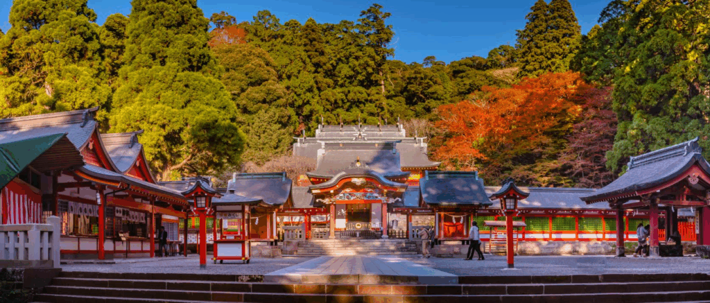 Kyushu Japan: Kirishima Shrine (Southern Kyushu)
