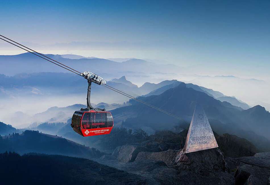 Things to do in Sapa Vietnam: Fansipan Cable Car