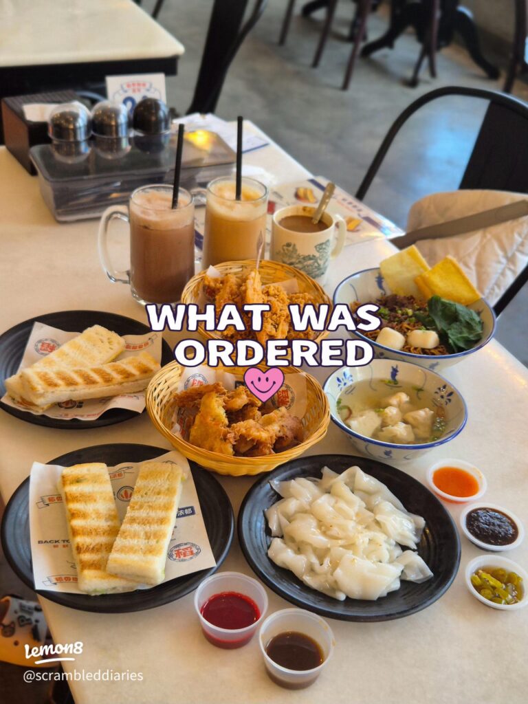 breakfast in jb: padi kopitiam 