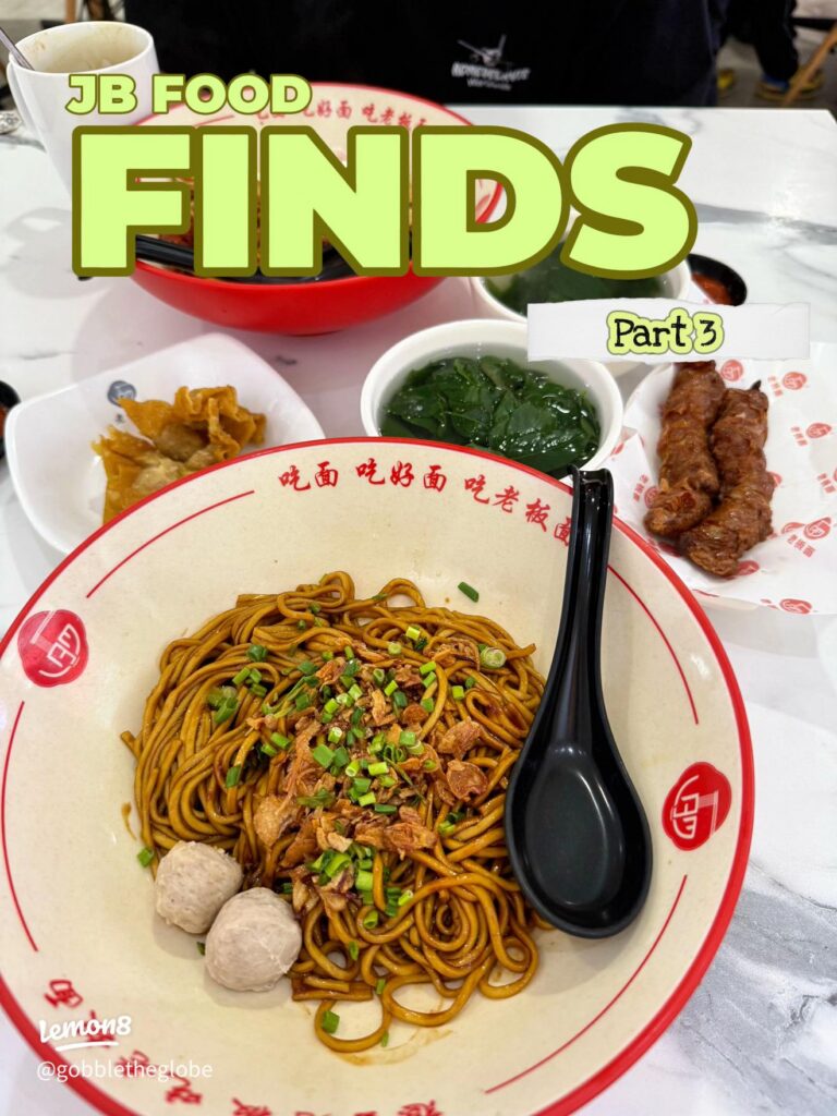 breakfast in jb: lao ban mian