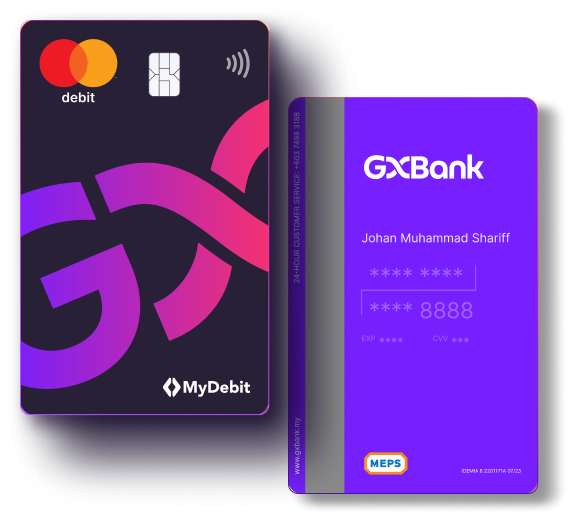 gxs debit card