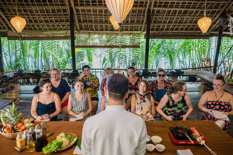 things to do in hoi an: red bridge cooking school
