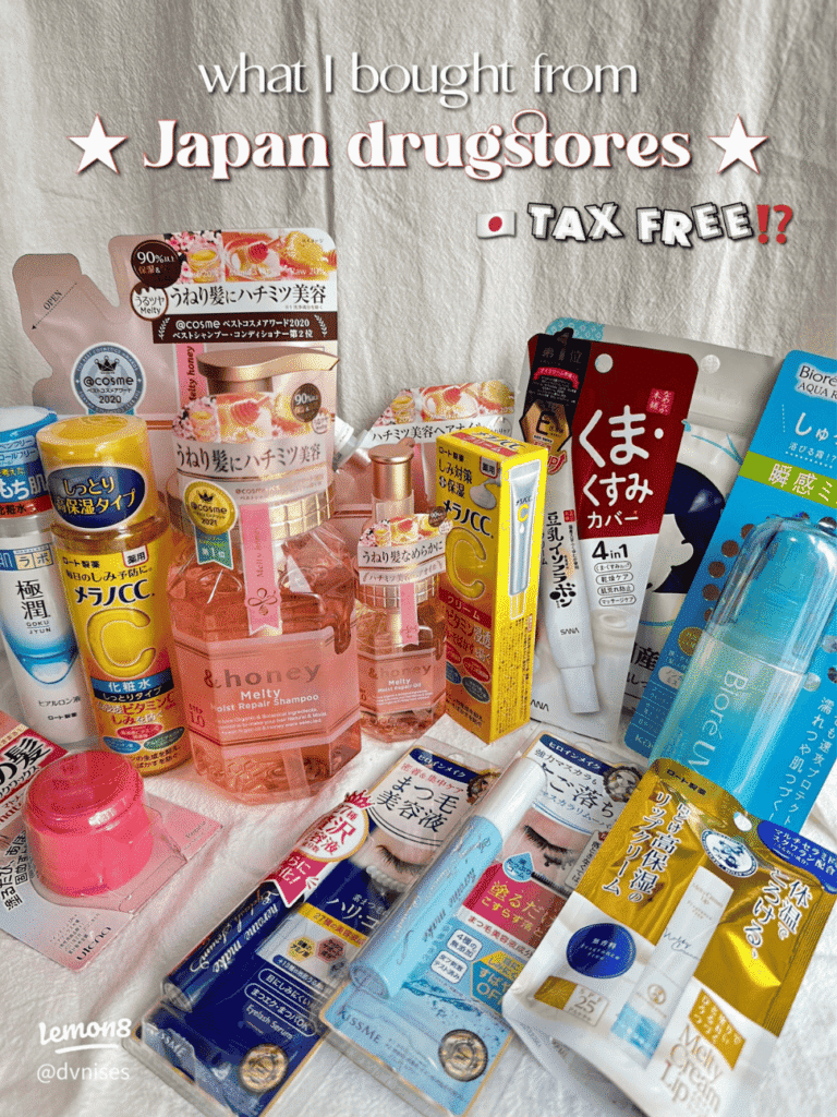 what to buy in japan: beauty and skincare