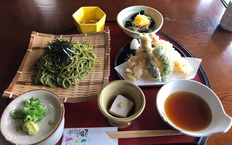things to do in uji: matcha soba