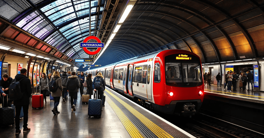 Oyster Card London Underground tube station