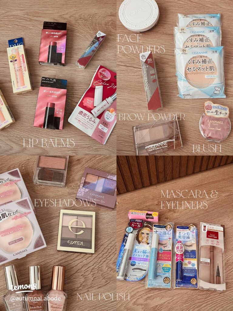 what to buy in japan: makeup