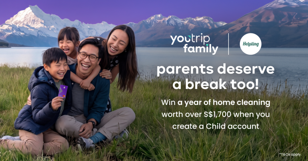 YouTrip Family: Win a Year of Home Cleaning Worth Over S$1,700
