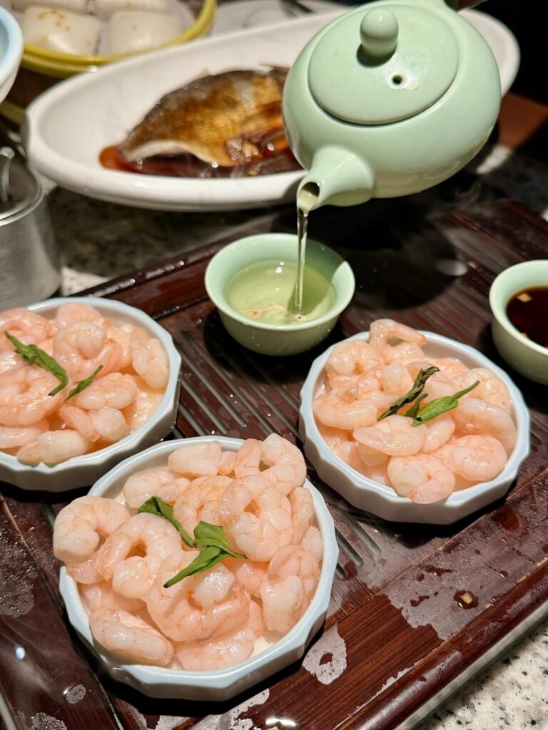 What to Eat in Hangzhou: longjing shrimp
